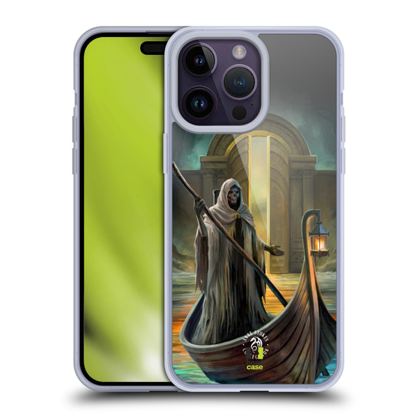 Anne Stokes Fantasy Collection Ferryman Soft Gel Case for Apple iPhone 14 Pro Max & MagSafe
