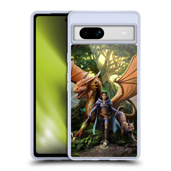 Anne Stokes Fantasy Characters Lillithea Soft Gel Case for Google Pixel 7a