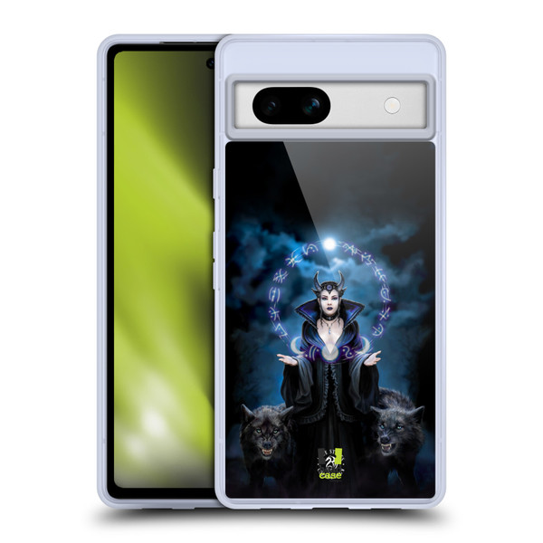 Anne Stokes Fantasy Characters Moon Witch Soft Gel Case for Google Pixel 7a