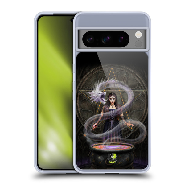 Anne Stokes Fantasy Characters The Summoning Dragon Soft Gel Case for Google Pixel 8 Pro