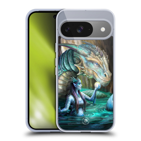 Anne Stokes Fantasy Characters Merfolk Dragon Soft Gel Case for Google Pixel 9 / Pixel 9 Pro