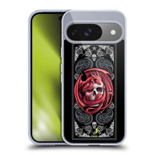 Anne Stokes Fantasy Collection Skull Embrace Soft Gel Case for Google Pixel 9 / Pixel 9 Pro