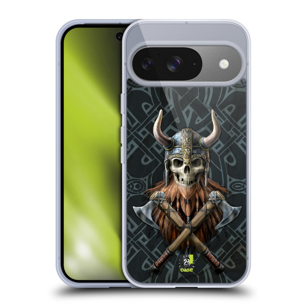 Anne Stokes Fantasy Collection Viking Skull Soft Gel Case for Google Pixel 9 / Pixel 9 Pro