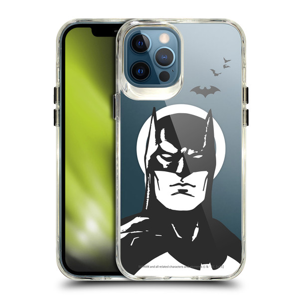 Batman DC Comics Logos and Comics Character Art SHOCKPROOF BUMPER CASE COMPATIBLE WITH Apple iPhone 12 Pro Max & MAGSAFE
