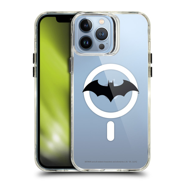 Batman DC Comics Logos and Comics Hush Collage SHOCKPROOF BUMPER CASE COMPATIBLE WITH Apple iPhone 13 Pro Max & MAGSAFE