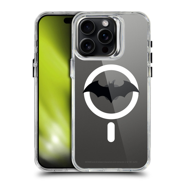 Batman DC Comics Logos and Comics Hush Collage SHOCKPROOF BUMPER CASE COMPATIBLE WITH Apple iPhone 15 Pro Max & MAGSAFE