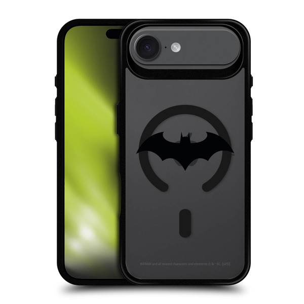 Batman DC Comics Logos and Comics Hush Collage BLACK SHOCKPROOF BUMPER CASE COMPATIBLE WITH Apple iPhone 17 Air & MAGSAFE