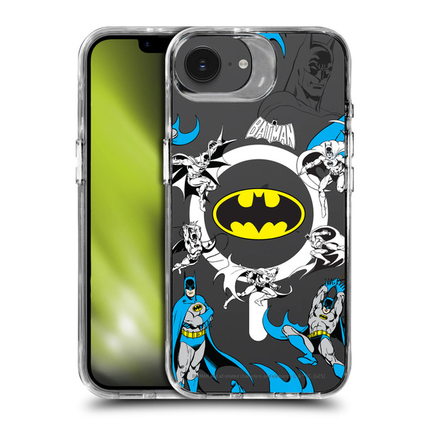 Batman DC Comics Logos and Comics Action SHOCKPROOF BUMPER CASE COMPATIBLE WITH Apple iPhone 16e / Apple iPhone 17e & MAGSAFE