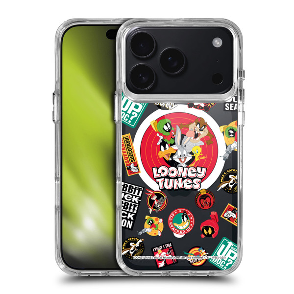 Looney Tunes Character Art Icons SHOCKPROOF BUMPER CASE COMPATIBLE WITH Apple iPhone 17 Pro & MAGSAFE