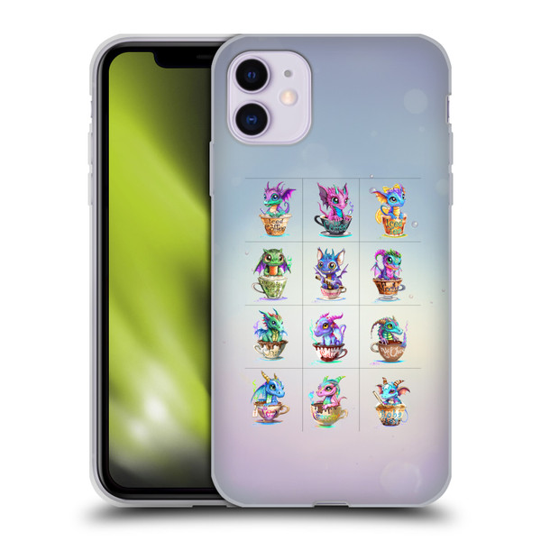 Ruth Thompson Cup O Dragons Group Soft Gel Case for Apple iPhone 11