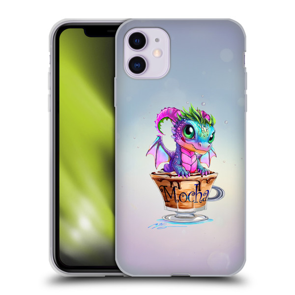 Ruth Thompson Cup O Dragons Mocha Soft Gel Case for Apple iPhone 11