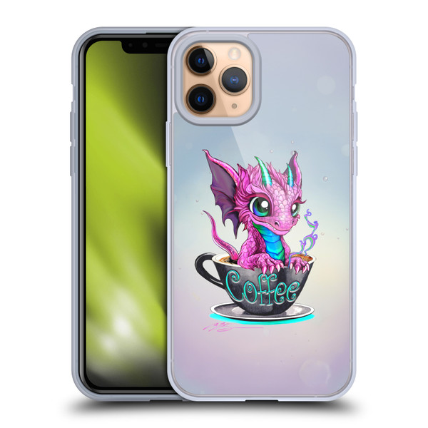 Ruth Thompson Cup O Dragons Coffee Soft Gel Case for Apple iPhone 11 Pro & MagSafe