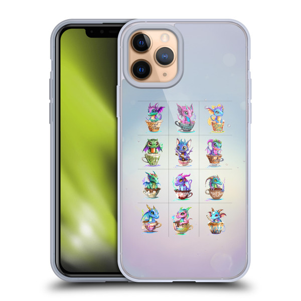 Ruth Thompson Cup O Dragons Group Soft Gel Case for Apple iPhone 11 Pro & MagSafe