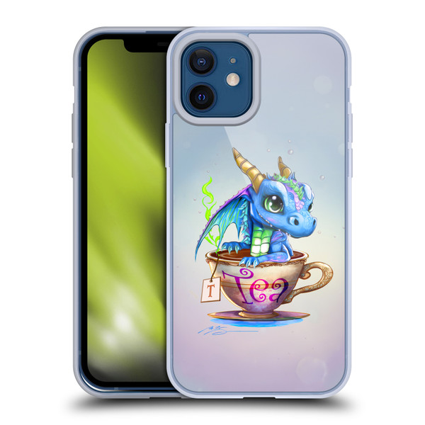 Ruth Thompson Cup O Dragons Tea Soft Gel Case for Apple iPhone 12 / iPhone 12 Pro & MagSafe