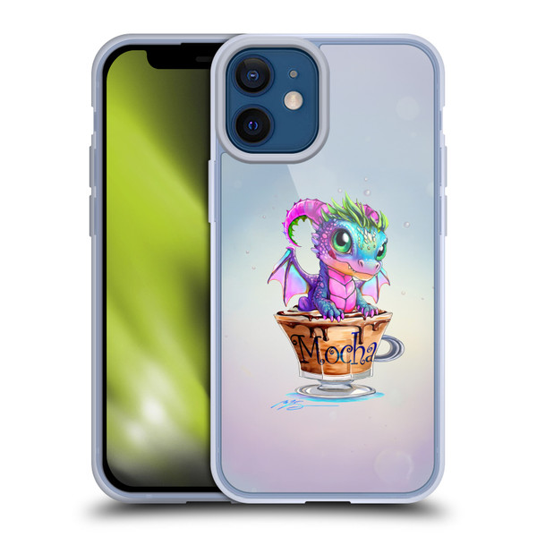 Ruth Thompson Cup O Dragons Mocha Soft Gel Case for Apple iPhone 12 Mini & MagSafe