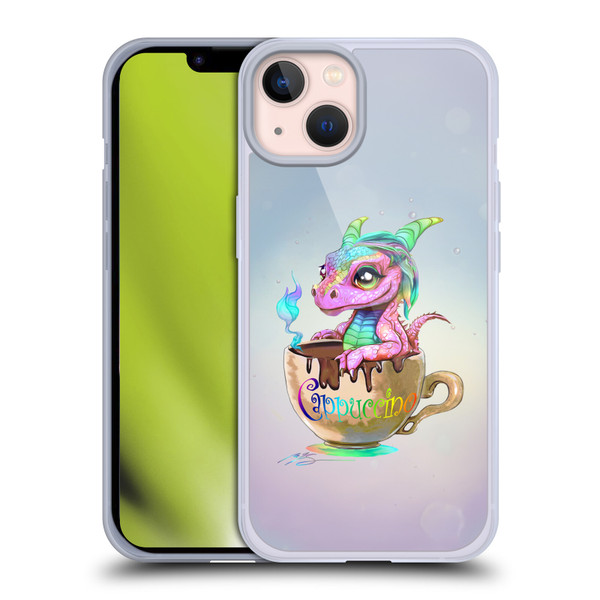 Ruth Thompson Cup O Dragons Cappuccino Soft Gel Case for Apple iPhone 13