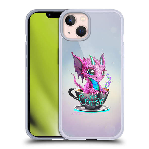 Ruth Thompson Cup O Dragons Coffee Soft Gel Case for Apple iPhone 13