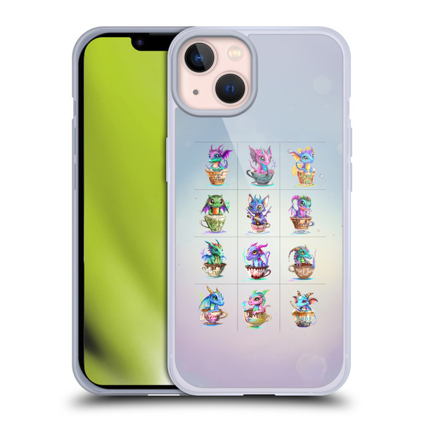 Ruth Thompson Cup O Dragons Group Soft Gel Case for Apple iPhone 13