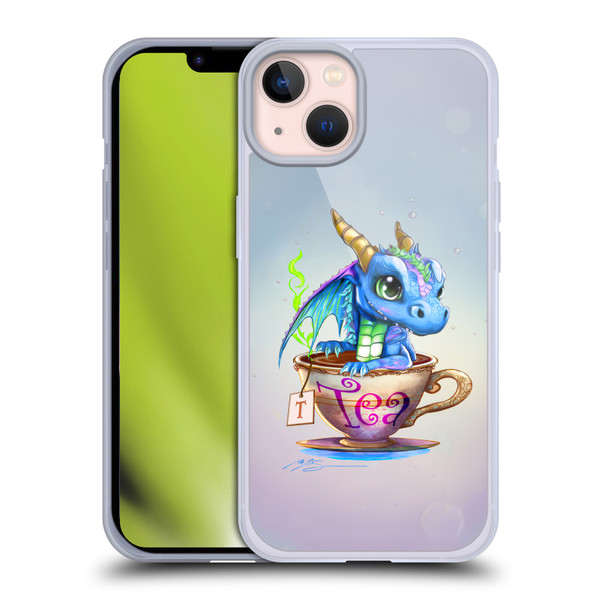Ruth Thompson Cup O Dragons Tea Soft Gel Case for Apple iPhone 13