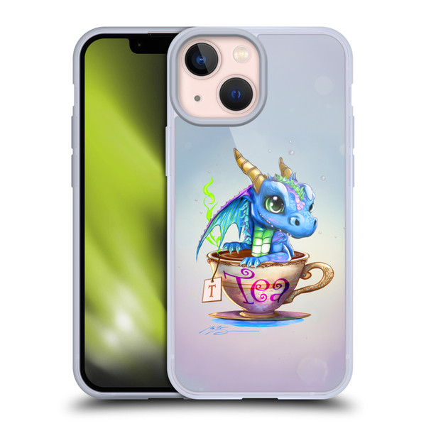 Ruth Thompson Cup O Dragons Tea Soft Gel Case for Apple iPhone 13 Mini & MagSafe