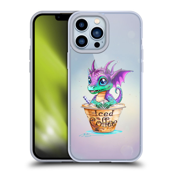Ruth Thompson Cup O Dragons Iced Coffee Soft Gel Case for Apple iPhone 13 Pro Max & MagSafe