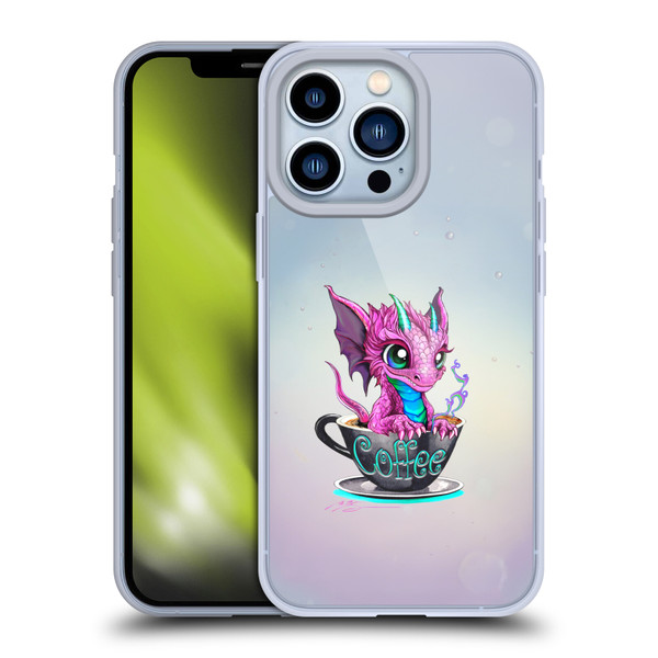 Ruth Thompson Cup O Dragons Coffee Soft Gel Case for Apple iPhone 13 Pro & MagSafe
