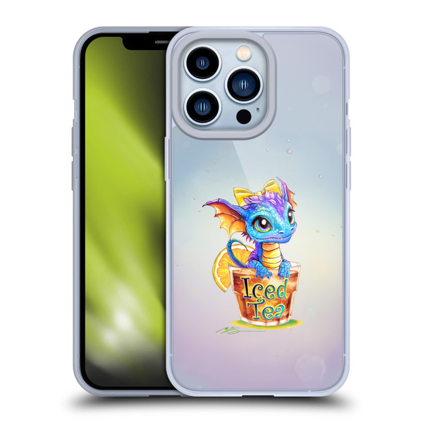 Ruth Thompson Cup O Dragons Iced Tea Soft Gel Case for Apple iPhone 13 Pro & MagSafe
