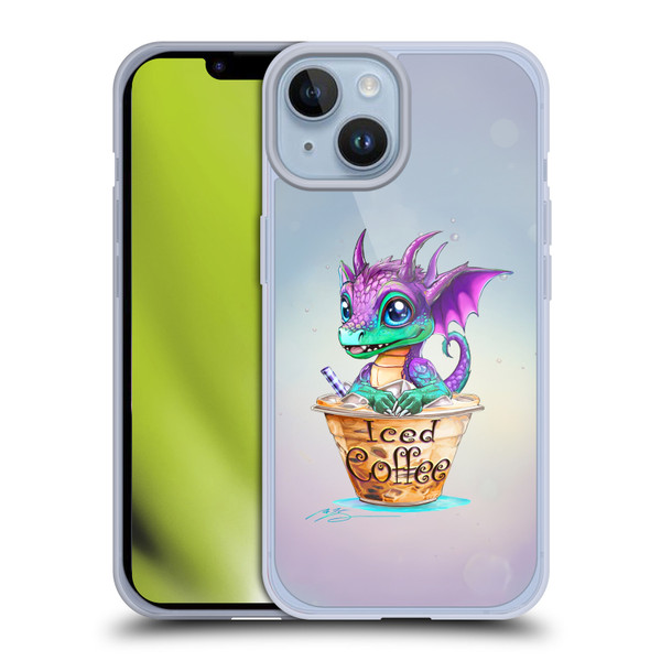 Ruth Thompson Cup O Dragons Iced Coffee Soft Gel Case for Apple iPhone 14