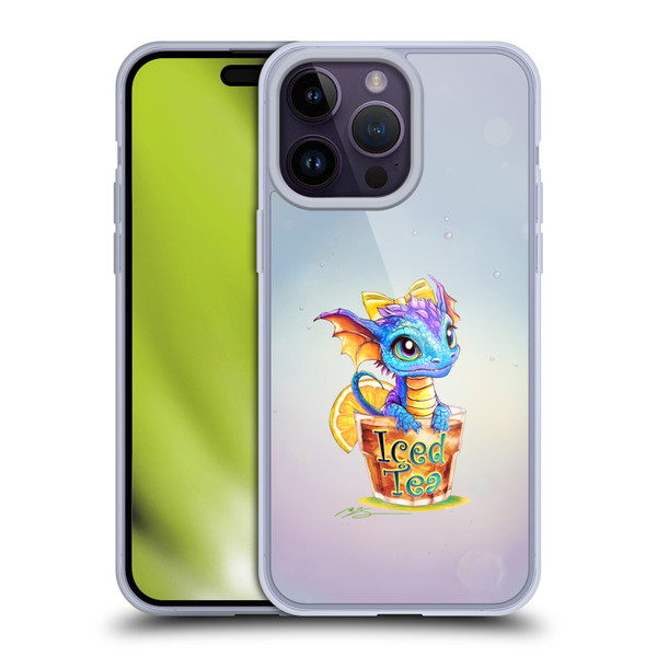 Ruth Thompson Cup O Dragons Iced Tea Soft Gel Case for Apple iPhone 14 Pro Max & MagSafe