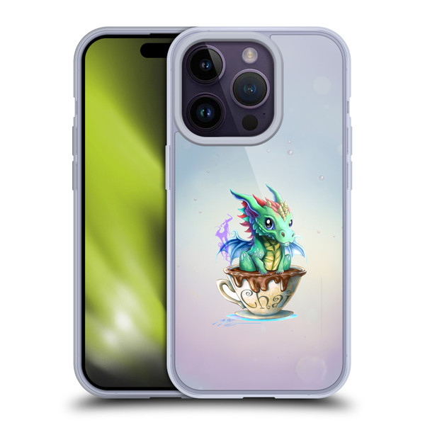 Ruth Thompson Cup O Dragons Chai Soft Gel Case for Apple iPhone 14 Pro & MagSafe