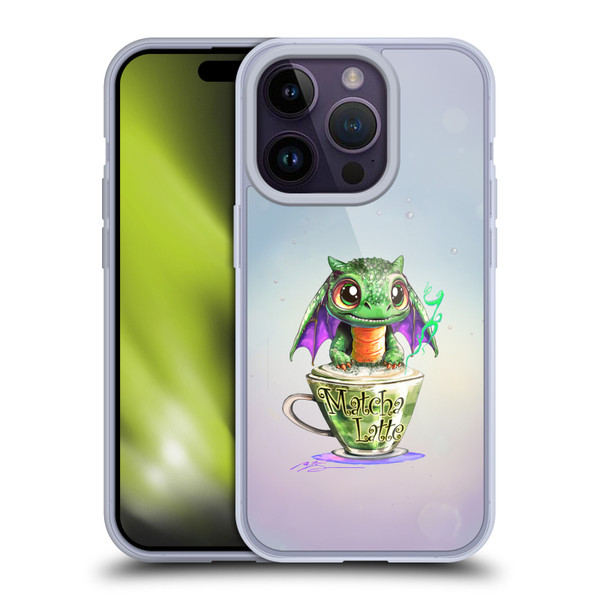 Ruth Thompson Cup O Dragons Matcha Soft Gel Case for Apple iPhone 14 Pro & MagSafe