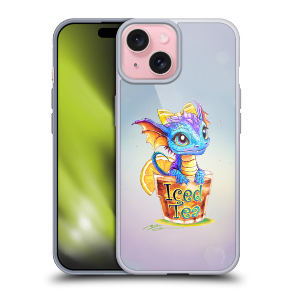 Ruth Thompson Cup O Dragons Iced Tea Soft Gel Case for Apple iPhone 15 & MagSafe