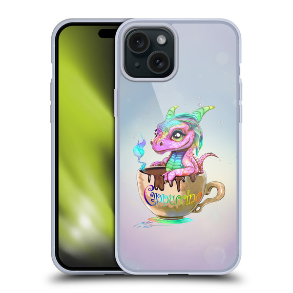 Ruth Thompson Cup O Dragons Cappuccino Soft Gel Case for Apple iPhone 15 Plus & MagSafe
