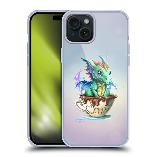 Ruth Thompson Cup O Dragons Chai Soft Gel Case for Apple iPhone 15 Plus & MagSafe