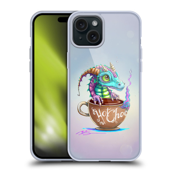 Ruth Thompson Cup O Dragons Hot Chocolate Soft Gel Case for Apple iPhone 15 Plus & MagSafe