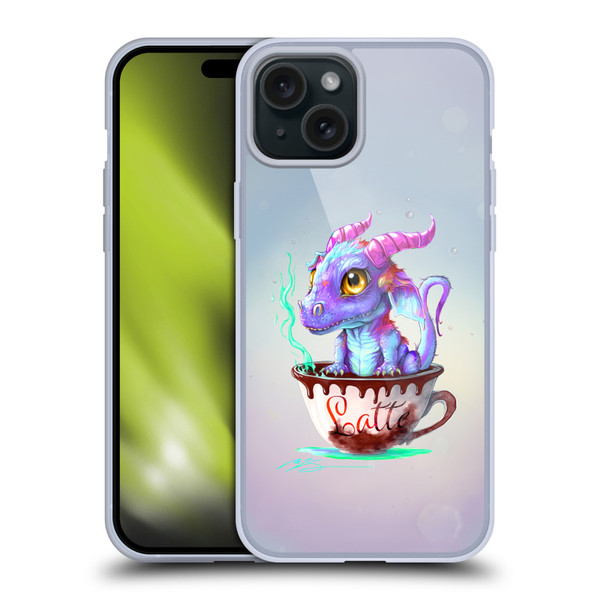 Ruth Thompson Cup O Dragons Latte Soft Gel Case for Apple iPhone 15 Plus & MagSafe