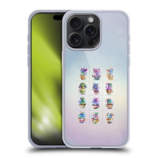 Ruth Thompson Cup O Dragons Group Soft Gel Case for Apple iPhone 15 Pro Max & MagSafe