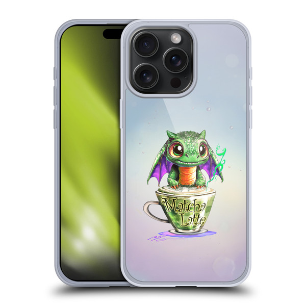 Ruth Thompson Cup O Dragons Matcha Soft Gel Case for Apple iPhone 15 Pro Max & MagSafe