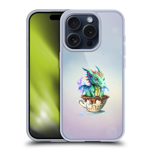 Ruth Thompson Cup O Dragons Chai Soft Gel Case for Apple iPhone 15 Pro & MagSafe