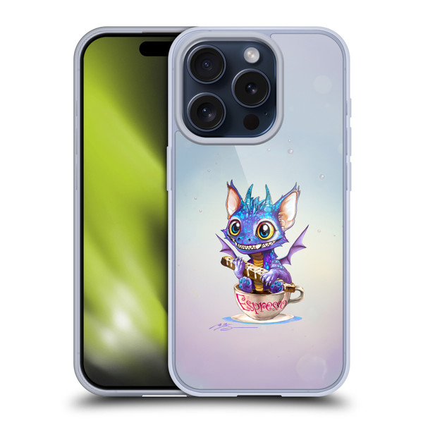 Ruth Thompson Cup O Dragons Espresso Soft Gel Case for Apple iPhone 15 Pro & MagSafe