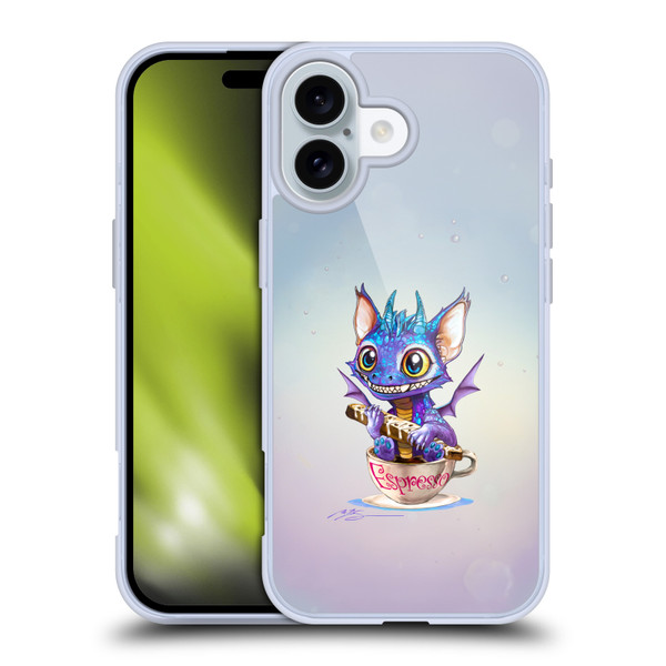 Ruth Thompson Cup O Dragons Espresso Soft Gel Case for Apple iPhone 16 & MagSafe