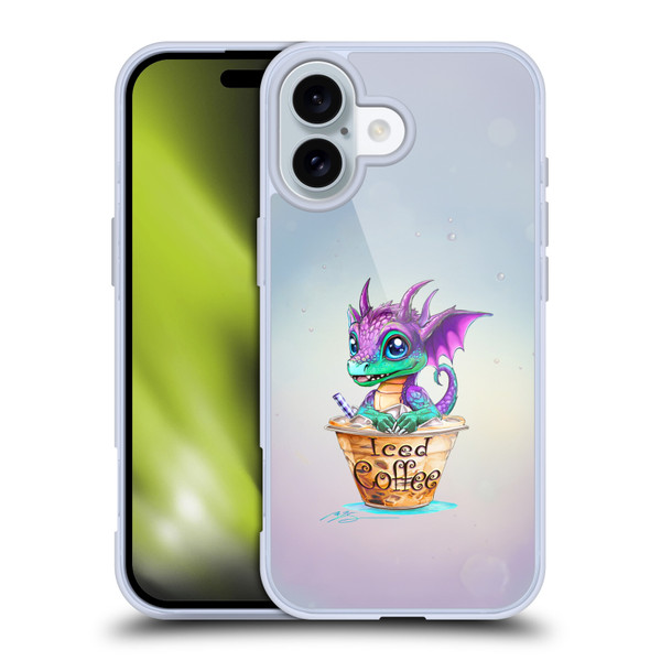 Ruth Thompson Cup O Dragons Iced Coffee Soft Gel Case for Apple iPhone 16 & MagSafe