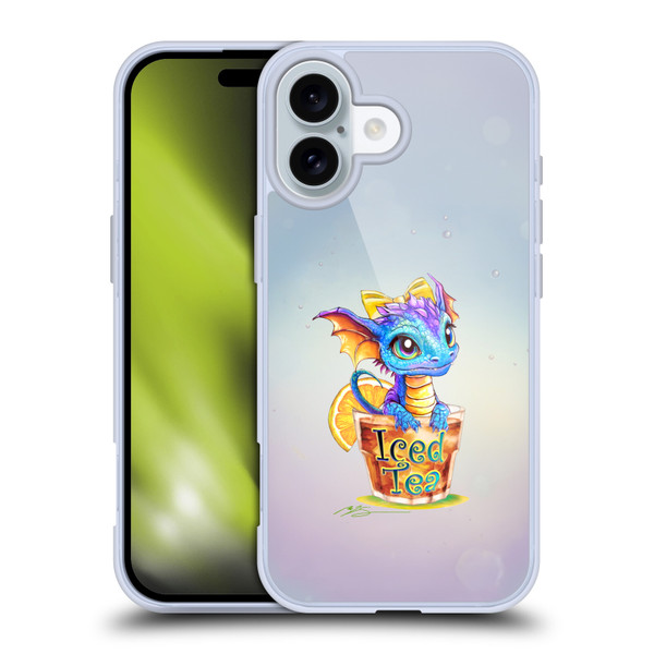Ruth Thompson Cup O Dragons Iced Tea Soft Gel Case for Apple iPhone 16 & MagSafe