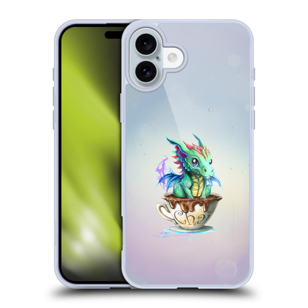 Ruth Thompson Cup O Dragons Chai Soft Gel Case for Apple iPhone 16 Plus & MagSafe