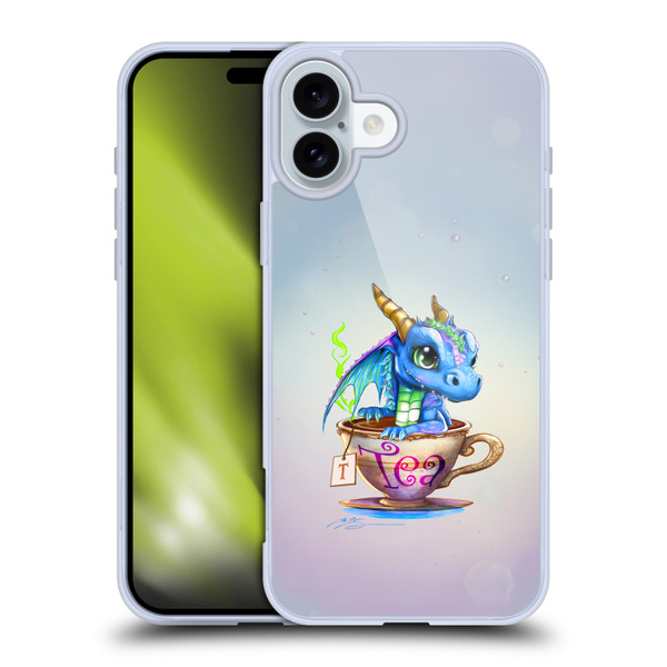 Ruth Thompson Cup O Dragons Tea Soft Gel Case for Apple iPhone 16 Plus & MagSafe
