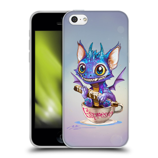 Ruth Thompson Cup O Dragons Espresso Soft Gel Case for Apple iPhone 5c