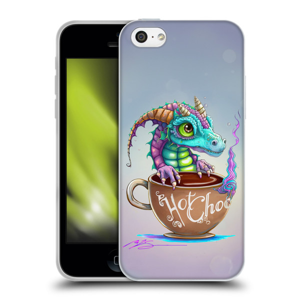 Ruth Thompson Cup O Dragons Hot Chocolate Soft Gel Case for Apple iPhone 5c