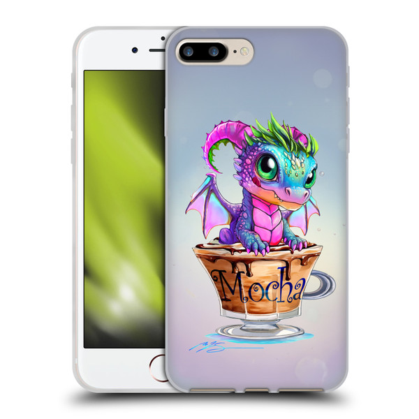 Ruth Thompson Cup O Dragons Mocha Soft Gel Case for Apple iPhone 7 Plus / iPhone 8 Plus & MagSafe