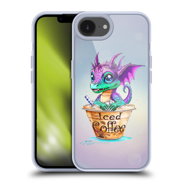 Ruth Thompson Cup O Dragons Iced Coffee Soft Gel Case for Apple iPhone 16e & MagSafe