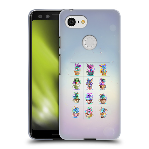 Ruth Thompson Cup O Dragons Group Soft Gel Case for Google Pixel 3